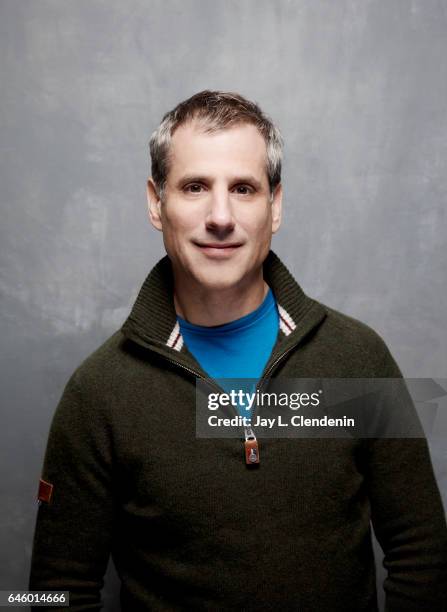 Producer Barry Mendel, from the film "The Big Sick," is photographed at the 2017 Sundance Film Festival for Los Angeles Times on January 20, 2017 in...