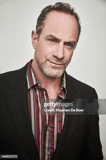 Christopher Meloni from WGN America's 'Underground' poses in the Getty Images Portrait Studio at the 2017 Winter Television Critics Association press...