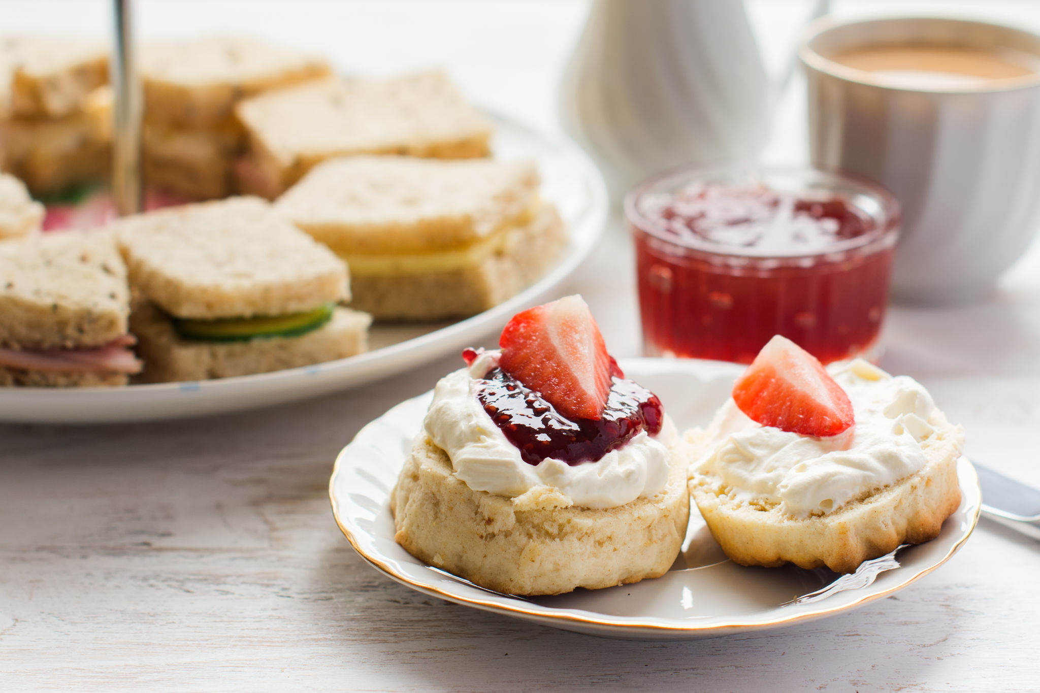 afternoon tea food