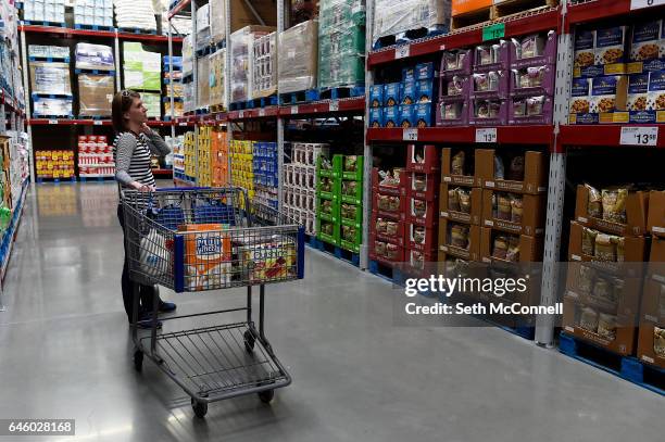 Laura Parker browses the aisles at Sam's Club at The Promenade at Castle Rock in Castle Rock, Colorado on February 20, 2017. After years of...