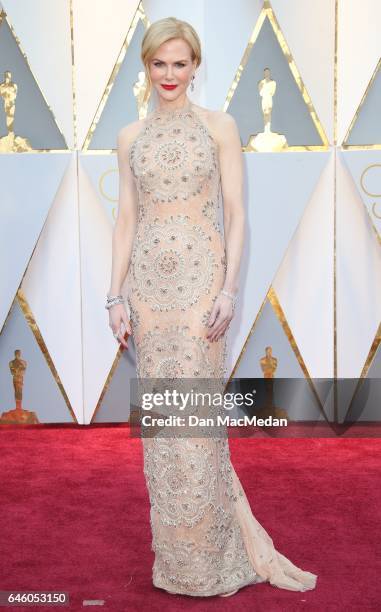 Actress Nicole Kidman arrives at the 89th Annual Academy Awards at Hollywood & Highland Center on February 26, 2017 in Hollywood, California.