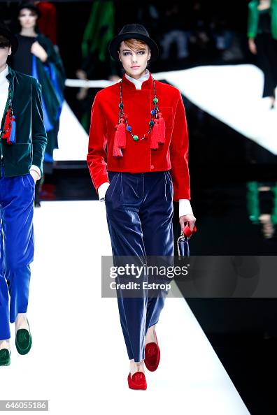 Giorgio Armani - Runway - Milan Fashion Week Fall/Winter 2017/18 Giorgio Armani - Runway - Milan Fashion Week Fall/Winter 2017/18