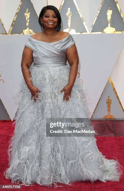 Actress Octavia Spencer arrives at the 89th Annual Academy Awards at Hollywood & Highland Center on February 26, 2017 in Hollywood, California.