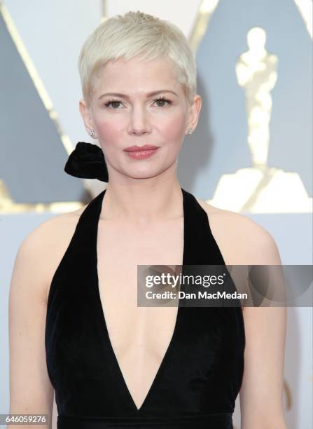 Actress Michelle Williams arrives at the 89th Annual Academy Awards at Hollywood & Highland Center on February 26, 2017 in Hollywood, California.