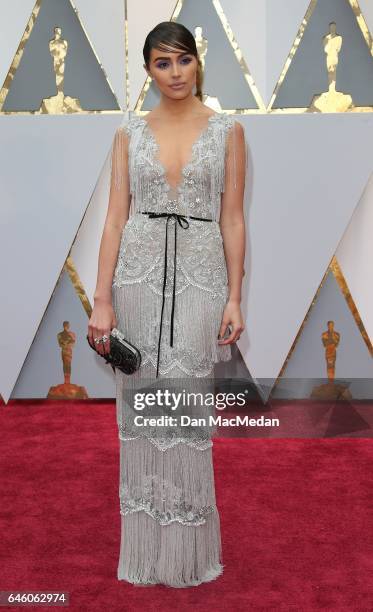 Actress Olivia Culpo arrives at the 89th Annual Academy Awards at Hollywood & Highland Center on February 26, 2017 in Hollywood, California.