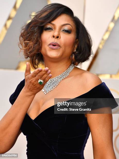 Taraji P. Henson arrives at the 89th Annual Academy Awards at Hollywood & Highland Center on February 26, 2017 in Hollywood, California.