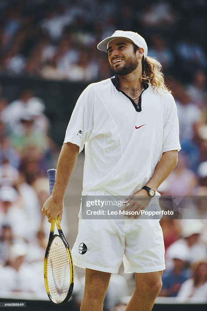 Andre Agassi At 1994 Wimbledon Championships