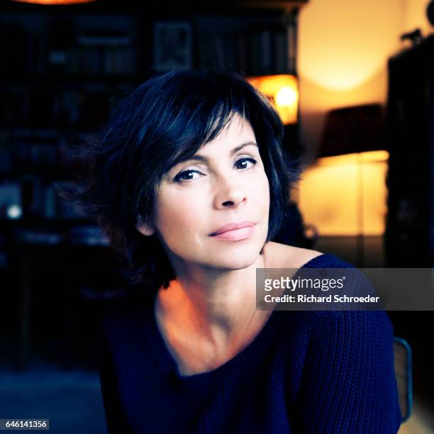 Actress Mathilda May is photographed for Self Assignment on February 2, 2017 in Paris, France.