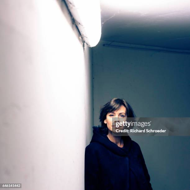 Actress Mathilda May is photographed for Self Assignment on February 2, 2017 in Paris, France.