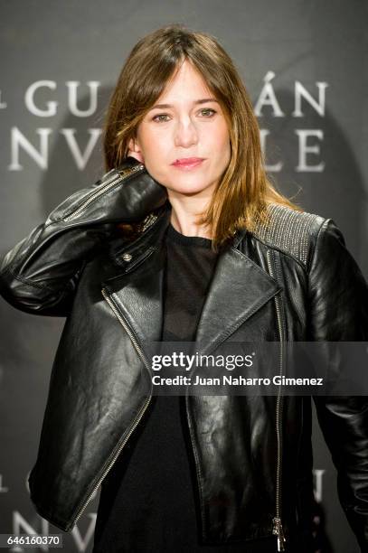Marta Etura attends 'El Guardian Invisible' photocall at Urso Hotel on February 28, 2017 in Madrid, Spain.