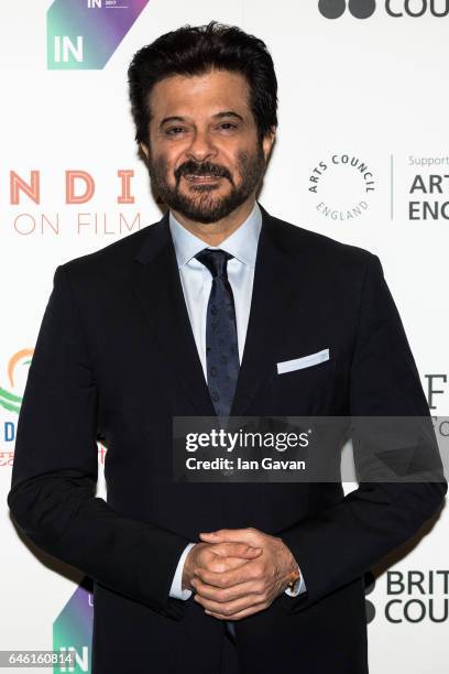 Actor Anil Kapoor attends the press launch for the UK India year Of culture on February 28, 2017 in London, United Kingdom.