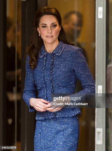 Catherine, Duchess of Cambridge during a visit to open Ronald McDonald House Evelina London on February 28, 2017 in London, England.