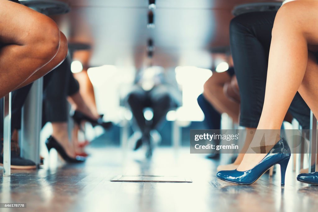 Under Table Under The Table Shot At Business Meeting High-Res Stock Photo - Getty ...