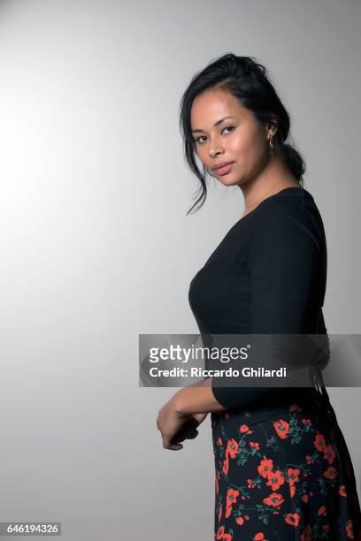 Actress Frankie Asams is photographed for Self Assignment on February 11, 2017 in Berlin, Germany.