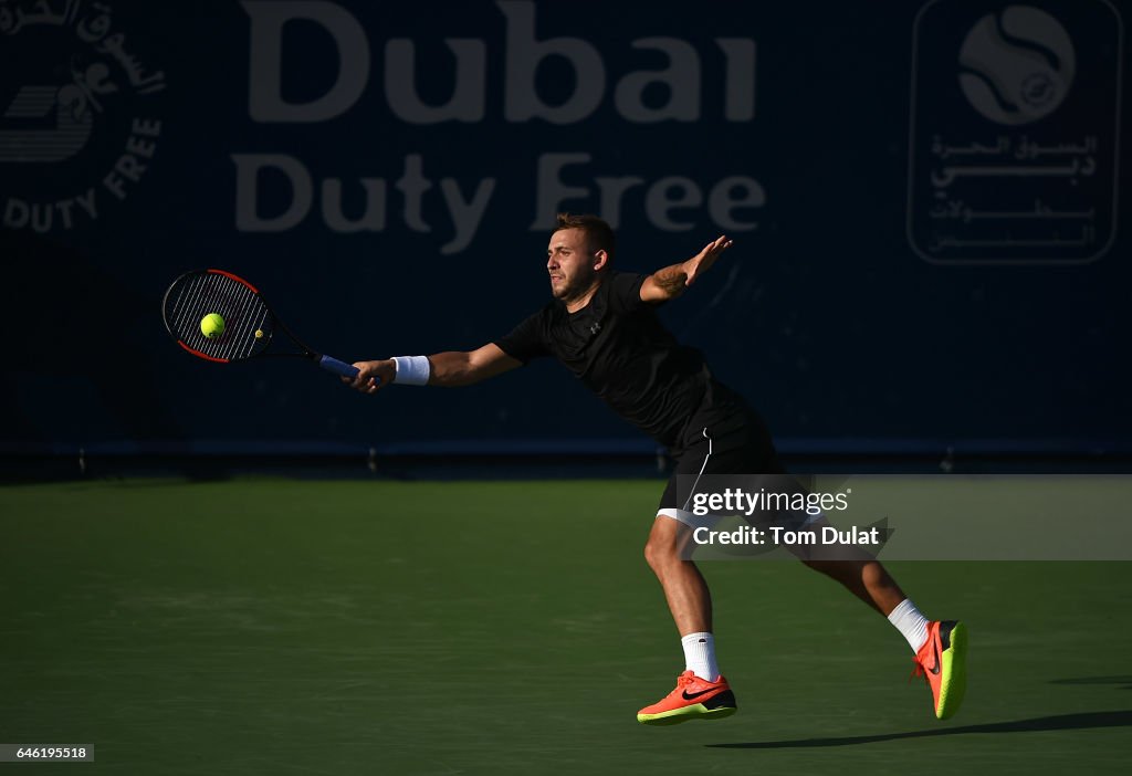 ATP Dubai Duty Free Tennis  Championship - Day Three