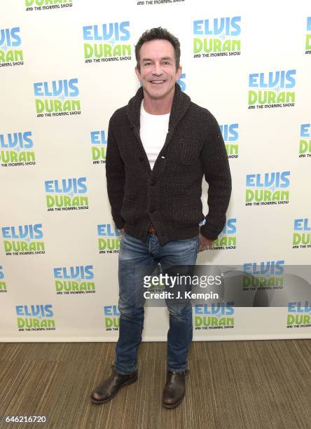 Television personality Jeff Probst visits "The Elvis Duran Z100 Morning Show" at Z100 Studio on February 28, 2017 in New York City.