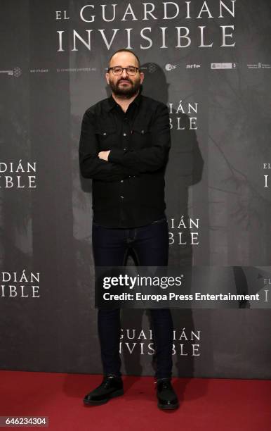 Fernando Gonzalez Molina attends 'El Guardian Invisible' photocall at Urso Hotel on February 28, 2017 in Madrid, Spain.