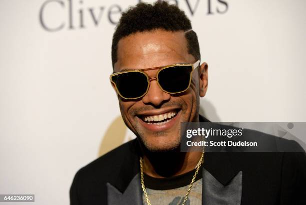 Musician Maxwell attends the 2017 Pre-Grammy Gala and Salute to Industry Icons Event at The Beverly Hilton Hotel on February 11, 2017 in Beverly...