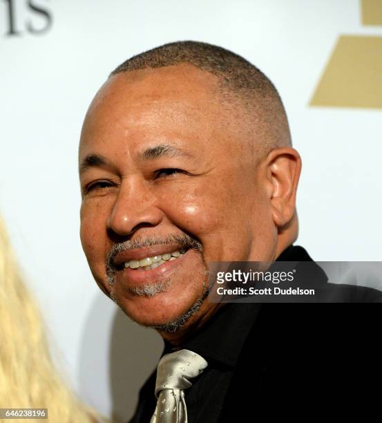 Singer Philip Bailey of Earth Wind and Fire attends the 2017 Pre-Grammy Gala and Salute to Industry Icons Event at The Beverly Hilton Hotel on...