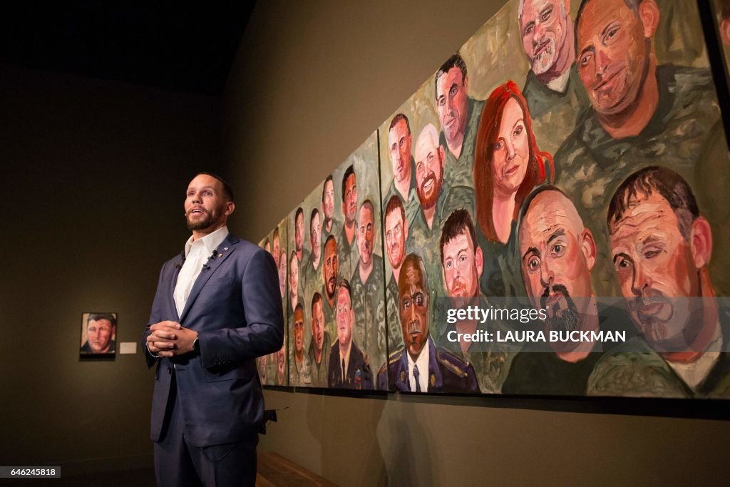 US-POLITICS-ART-BUSH