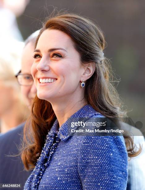 Catherine, Duchess of Cambridge visits Ronald McDonald House Evelina London to officially open the new 'home away from home' accommodation for the...