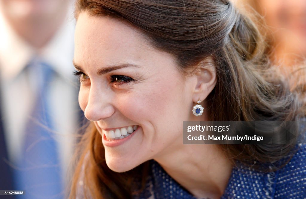 The Duchess Of Cambridge Visits Ronald McDonald House Evelina London
