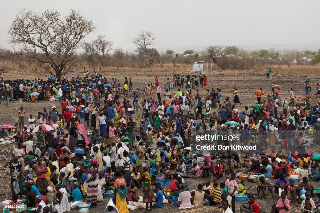 South Sudanese Refugees Continue To Cross Into Uganda