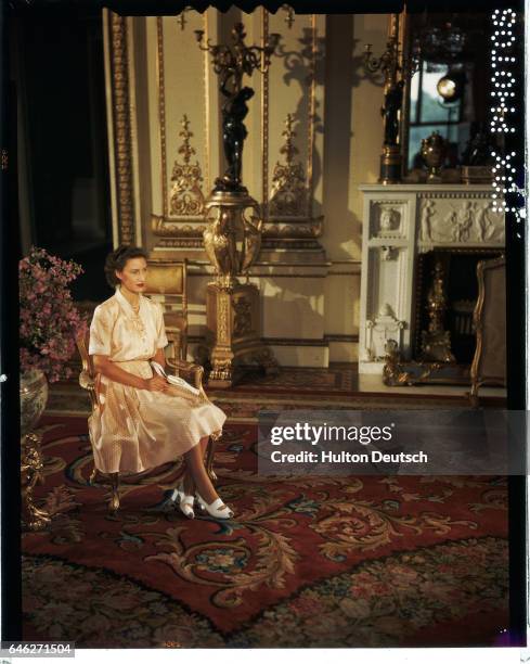 Seated Portrait Of Princess Margaret