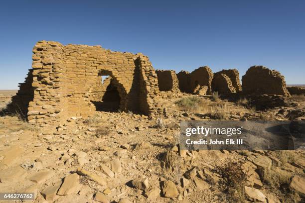 pueblo alto, ancestral puebloan great house ruins - pueblo stock pictures, royalty-free photos & images