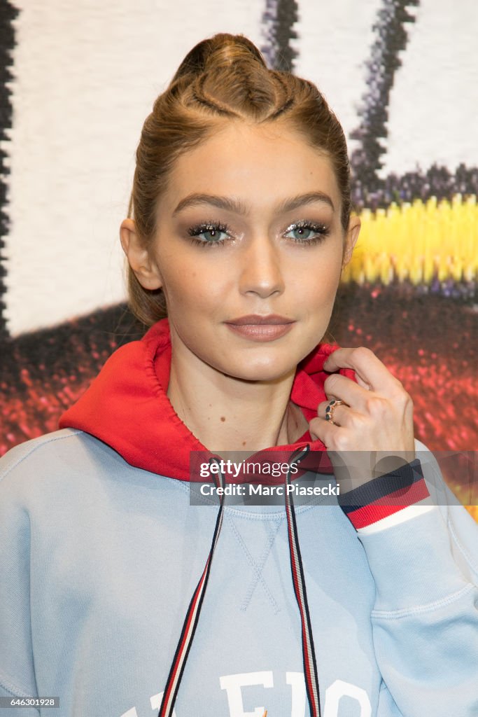 Gigi Hadid Presents Capsule Collection TommyXGigi Spring 2017 - Paris Fashion Week Womenswear Fall/Winter 2017/2018