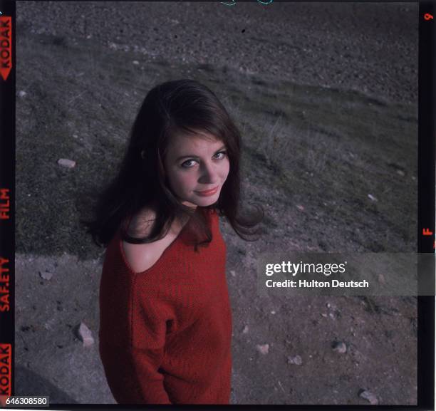 Actress Sarah Miles.