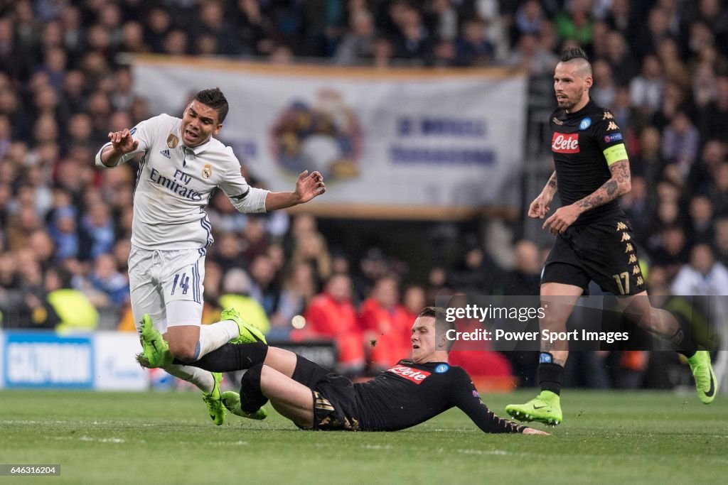 Real Madrid CF v SSC Napoli - UEFA Champions League Round of 16: First Leg