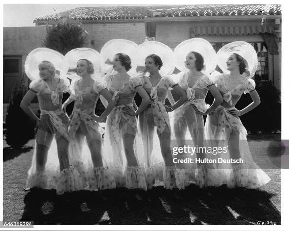 gold diggers of 1935  Chorus Girls, Publicity Portrait for the