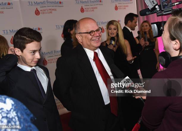 Attorney Joel Katz attends the T.J. Martell Foundation 9th Annual Nashville Honors Gala at Omni Hotel on February 27, 2017 in Nashville, Tennessee.at...