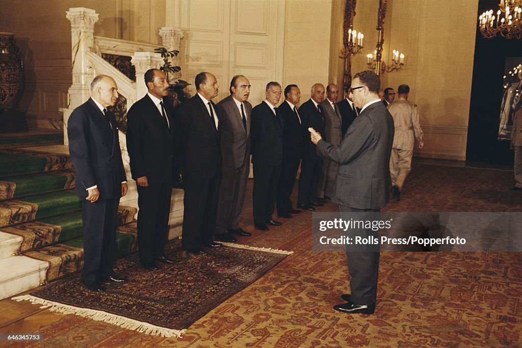 President Anwar Sadat Of Egypt