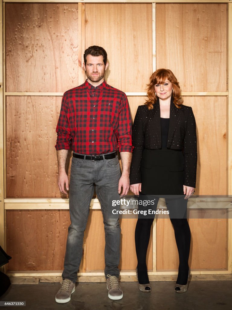 Billy Eichner and Julie Klausner, Emmy, July 2016