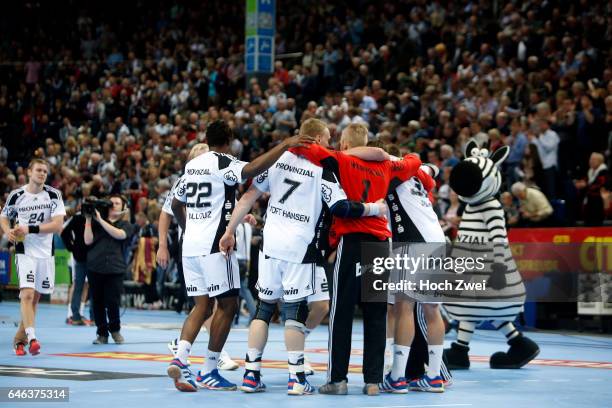 Kiel, 26. Dezember 2013 Bundesliga 2013/14, THW Kiel - HSV Handball: Schlussjubel beim THW Kiel // © xim.gs, www.xim.gs, picturedesk@xim.gs //...