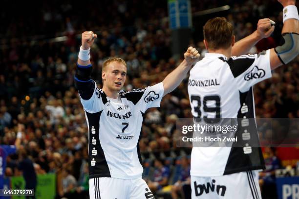 Kiel, 26. Dezember 2013 Bundesliga 2013/14, THW Kiel - HSV Handball: Rene Toft Hansen , Filip Jicha // © xim.gs, www.xim.gs, picturedesk@xim.gs //...