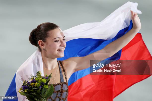 The XXII Winter Olympic Games 2014 in Sotchi, Olympics - Olympische Winterspiele Sotschi 2014, Ladies Free Skating Figure Skating, Adelina Sotnikova...