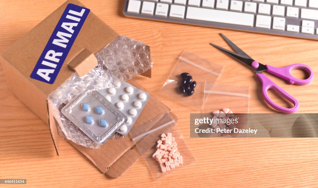 Buying fake counterfeit drugs and internet