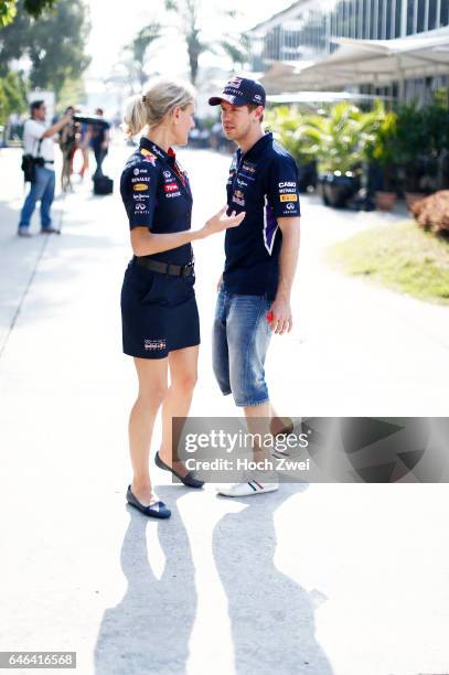 Formula One World Championship 2014, Grand Prix of Malaysia, Britta Roeske , #1 Sebastian Vettel ,