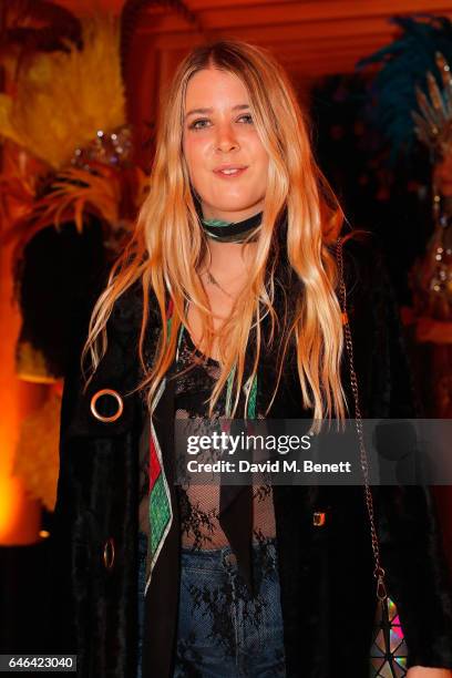 Gracie Egan joins SUSHISAMBA and Cool Earth to celebrate SAMBAZONIA at SUSHISAMBA on February 28, 2017 in London, England.