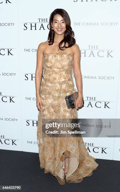 Sumire Matsubara attends the world premiere of "The Shack" hosted by Lionsgate at Museum of Modern Art on February 28, 2017 in New York City.