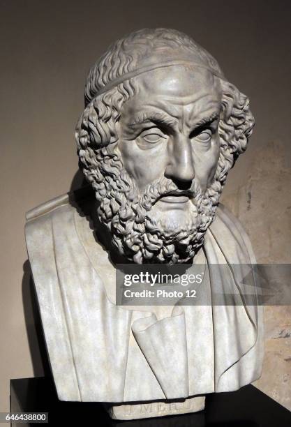 Bust of the blind poet Homer In the Western classical tradition, Homer is the author of the Iliad and the Odyssey and is revered as the greatest...