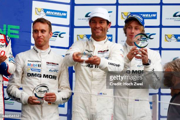 Hours of Silverstone, Porsche Team: Timo Bernhard, Mark Webber, Brendon Hartley