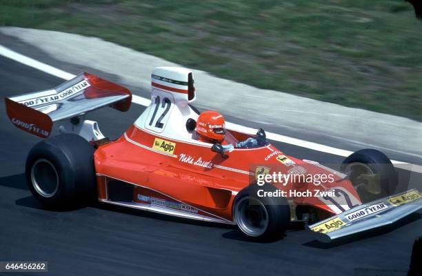 Formel 1, Grand Prix Belgien 1975, Zolder, Niki Lauda, Ferrari 312T www.hoch-zwei.net , copyright: HOCH ZWEI / Ronco