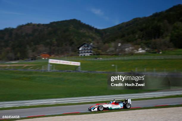 Dennis Van de Laar , FIA Formula 3 European Championship Test Red Bull Ring Spielberg - 8. - 9. April 2014