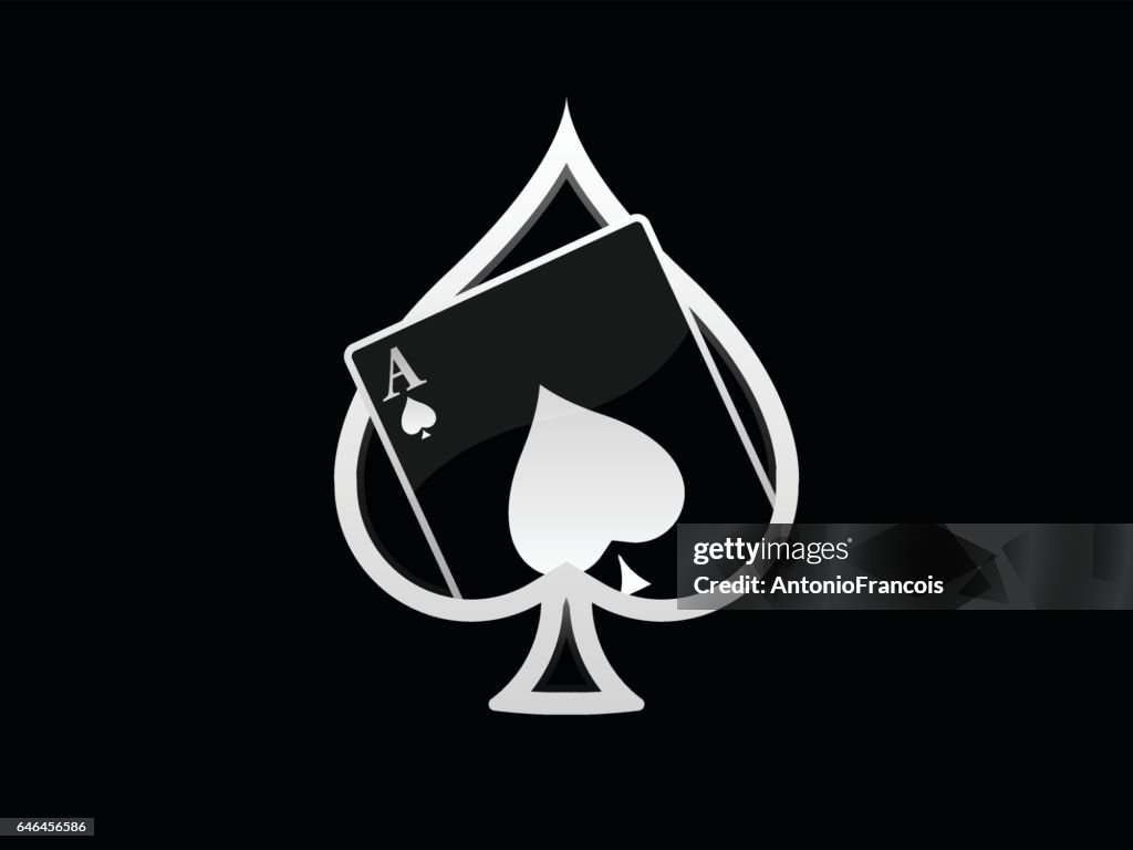 Logo della carta asso di picche