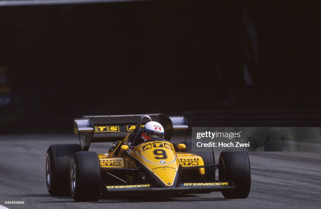 Formel 1, Grand Prix Italien 1983, Monza, 11.09.1983 Manfred Winkelhock, ATS-BMW D6 www.hoch-zwei.net , copyright: HOCH