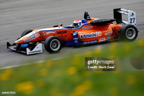 Felix Rosenqvist , FIA Formula 3 European Championship Test Red Bull Ring Spielberg - 8. - 9. April 2014